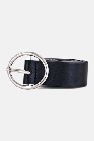 Women Plain Belt, Black