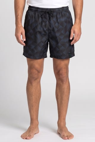 Men Diamond Pattern Board Short, Multicolor