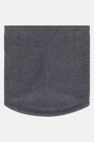 Men Textured Scarves, Dark Grey