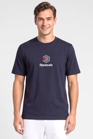 Men Sportswear Fit Short Sleeve Outdoor T-Shirt, Dark Navy