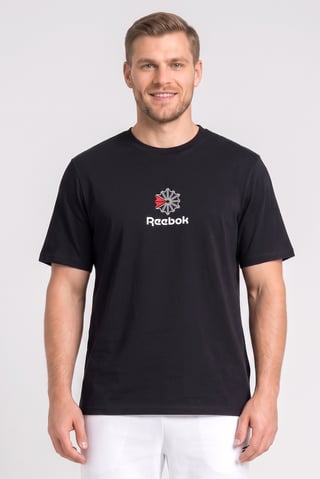 Men Sportswear Fit Short Sleeve Outdoor T-Shirt, Black