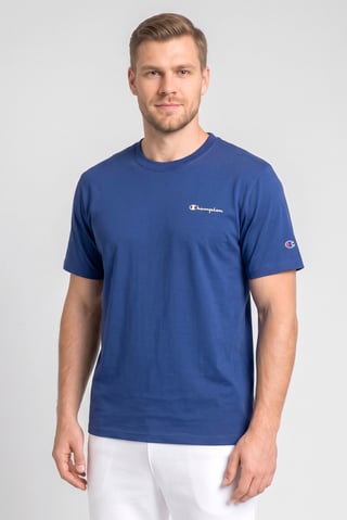 Men Sportswear Fit Short Sleeve Outdoor T-Shirt, Navy