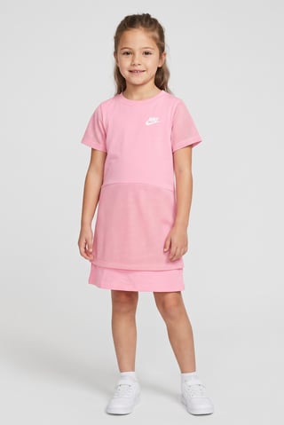 Kids Girl Sportswear Fit Short Sleeve Training Dress, Pink