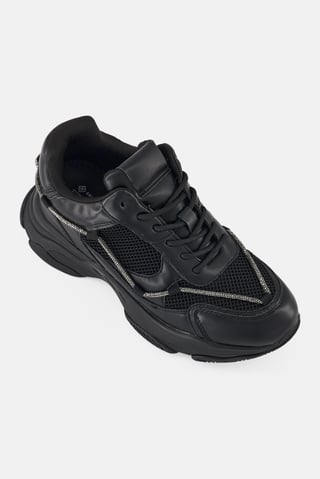 Women Rubyrose Lace Up Casual Shoes, Black