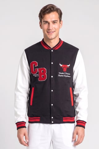 Men Sportswear Fit Long Sleeve Outdoor Jacket, Multicolor