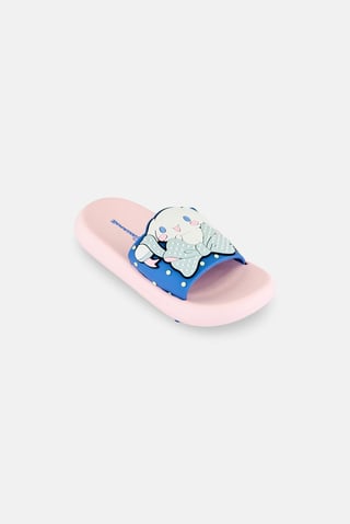 Kids Girl Cinnamoroll Slip On Slides, Multicolor
