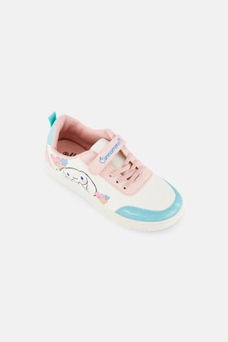 Kids Girl Cinnamoroll Velcro Closure Casual Shoes,Multicolor