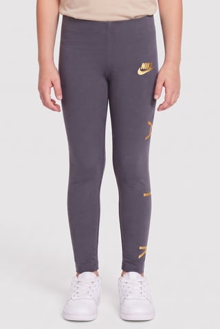 Kids Girl Sportswear Fit Outdoor Legging, Grey