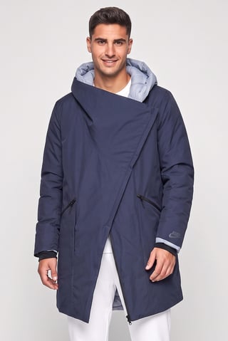 Men Sportswear Fit Outdoor Jacket, Navy