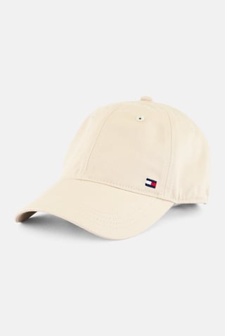 Men Embroidered Logo Adjustable Buckle Closure Cap, Beige