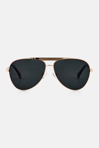 Men PLD 6200 S X Aviator Sunglasses, Gold