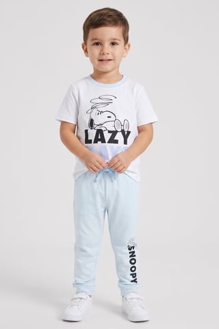 Toddlers Boy 2Pcs Short Sleeve Top And Jogger Pants Set, Multicolor