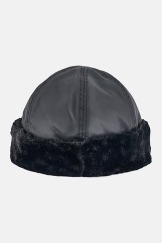 Women Texture Beanie, Black