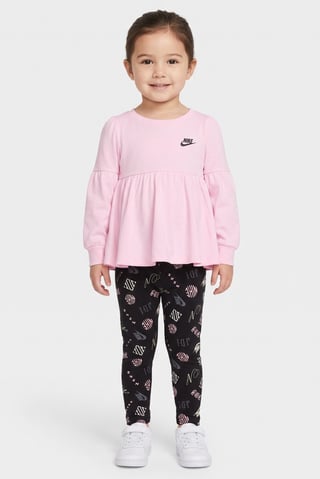 Toddlers Girl 2 Pcs Long Sleeve Top And Leggings Set, Multicolor