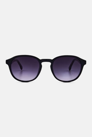 Men SGP203 Round Sunglasses, Black