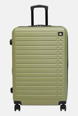 32 Inch Hard Shell Spinner Luggage, Deep Lichen