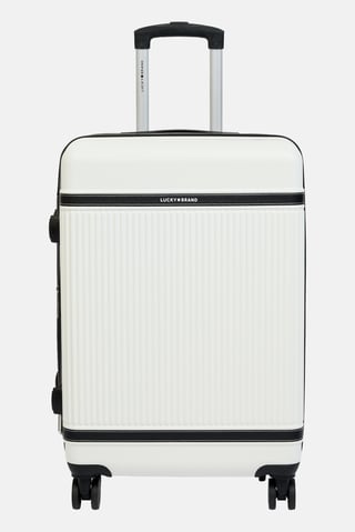 29 Inch Hard Shell Check In Spinner Luggage, White