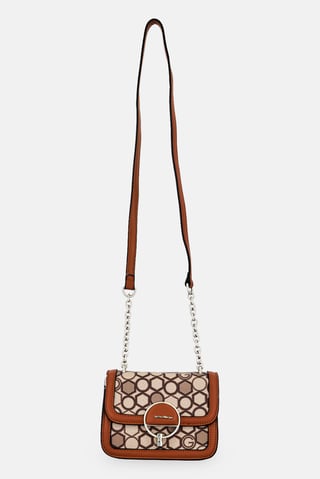 Women Brand Logo Cross Body Bag, Multicolor