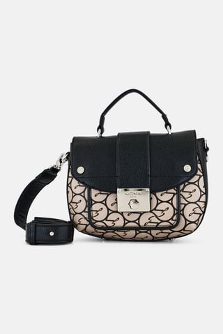 Women Brand Logo Cross Body Bag, Multicolor