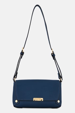 Women Brand Logo Cross Body Bag, Dark Navy