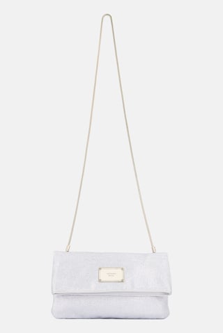 Women Rhine Stone Cross Body Bag, Silver