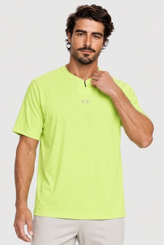 Men Regular Fit Short Sleeve Training Jersey, Light Green
