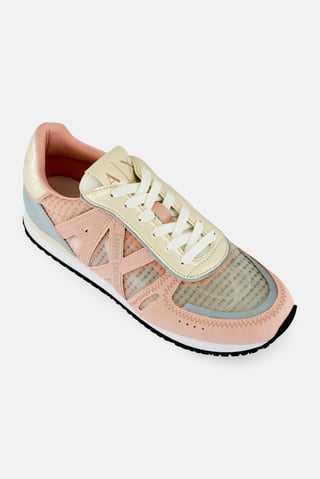 AX Armani Exchange Women Lace Up Casual Shoes, Multicolor