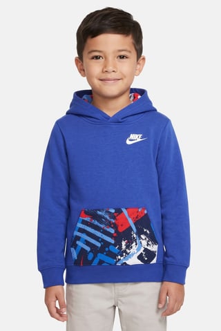Kids Boy Long Sleeve Outdoor Hoodie, Blue