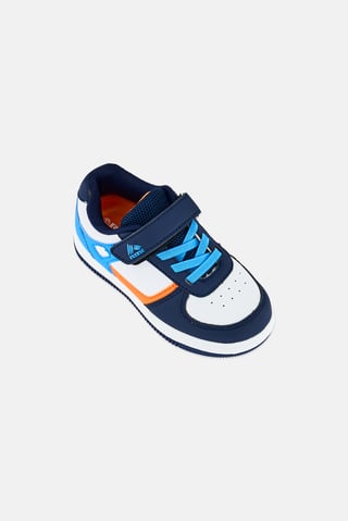 Toddlers Boy Velcro Closure Outdoor Shoes, Multicolor