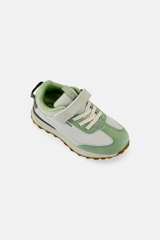 Kids Boy Velcro Closure Outdoor Shoes, Multicolor