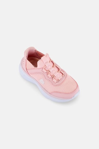 Toddlers Girl Textile Slip On Outdoor Shoes, Pink
