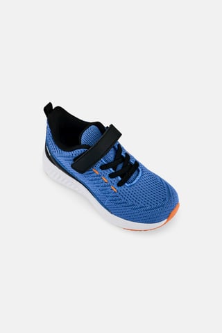 Kids Boy Velcro Closure Outdoor Shoes, Blue