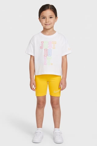 Toddlers Girl 2 Pcs Graphic Print T-Shirt And Shorts Set, Multicolor