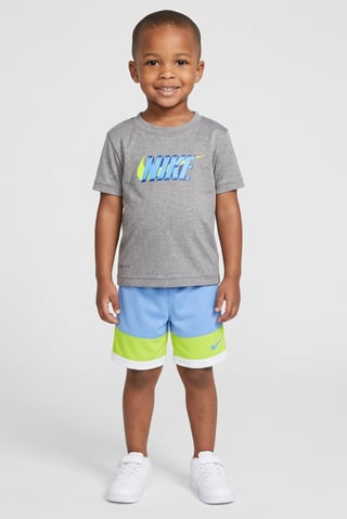 Toddlers Boy 2 Pcs Short Sleeve Top And Shorts Set, Multicolor