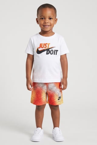 Toddlers Boy 2 Pcs Short Sleeve Top And Shorts Set, Multicolor