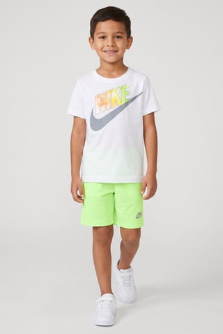 Toddlers Boy 2 Pcs Brand Logo T-Shirt And Shorts Set, Multicolor