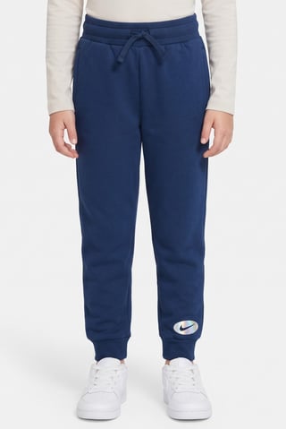 Kids Girl Brand Logo Outdoor Jogger Pants, Blue