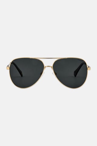Men PLD 6187/S Aviator Sunglasses, Gold