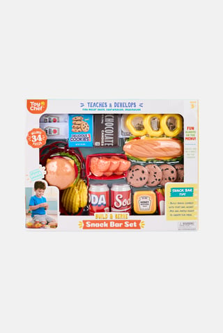 Build And Serve Snack Bar Set
