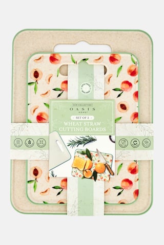 2 Pieces Cutting Board, Multicolor