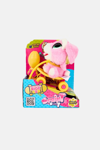 Mini Puppy Interactive Plush Toy, Assorted