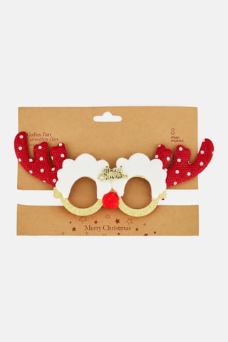 Merry Christmas Fun Glasses, Multicolor