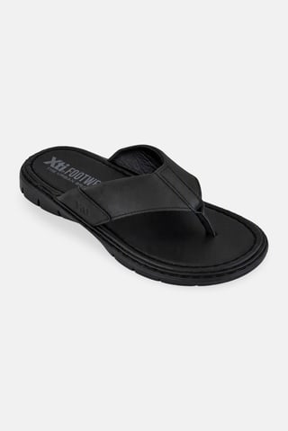 Men Slip On Sandals, Black
