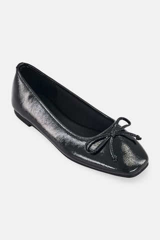 Women Slip On Flats, Black