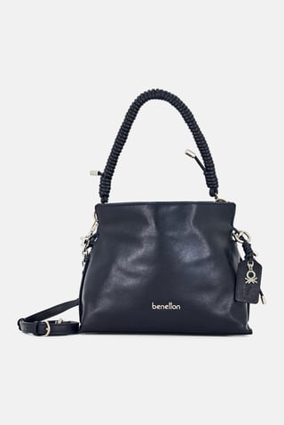 Women Brand Logo Cross Body Bag, Dark Navy