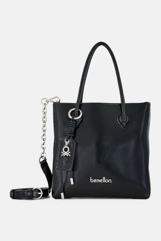 Women Brand Logo Cross Body Bag, Black