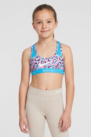 Kids Girl Sportswear Fit Training Sports Bra, Multicolor