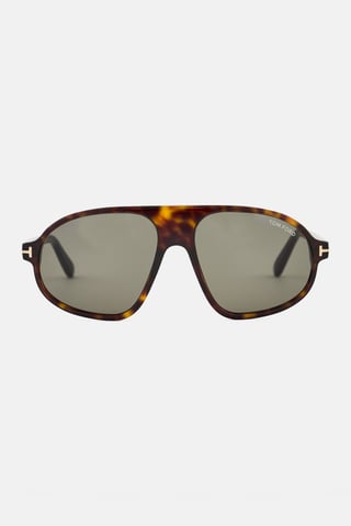 Men FT1178 Aviator Sunglasses, Brown