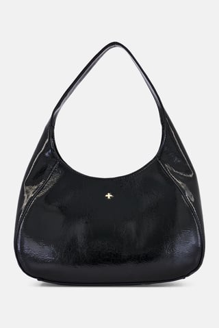 Women Graphic Print Handbag, Black