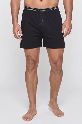 Polo Golf Ralph Lauren Men 3 Pcs Embroidered Logo Boxers, Black
